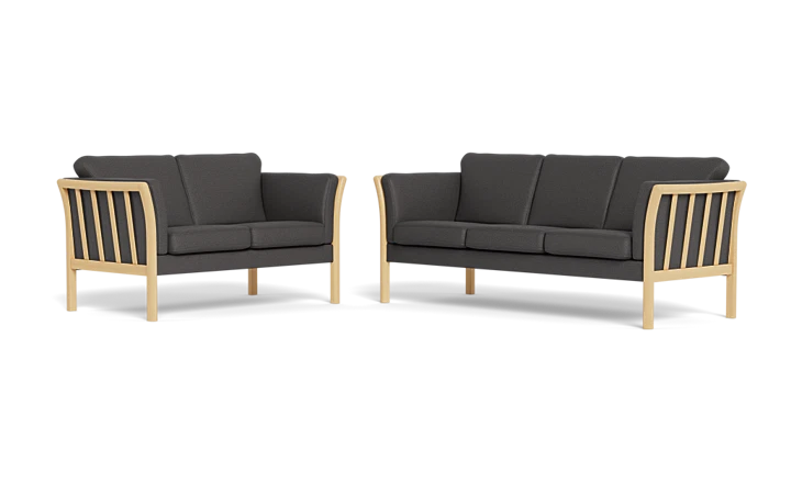 Rosenholm 3+2 pers. sofa - Bøg