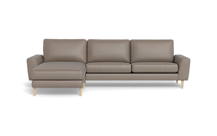 Symfoni 2018 sofa med chaiselong - Grå - L:312 cm