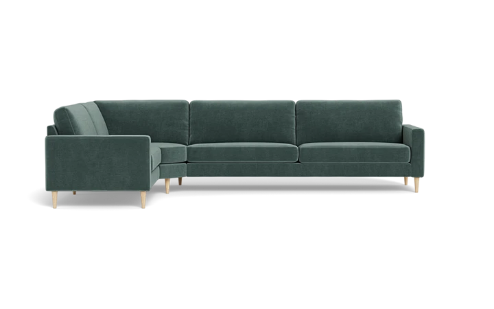 Symfoni 2018 hjørnesofa - Grøn - L:329 cm