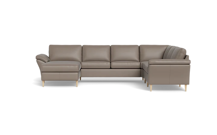 Symfoni 2019 hjørnesofa med chaiselong - Grå - L:349 cm