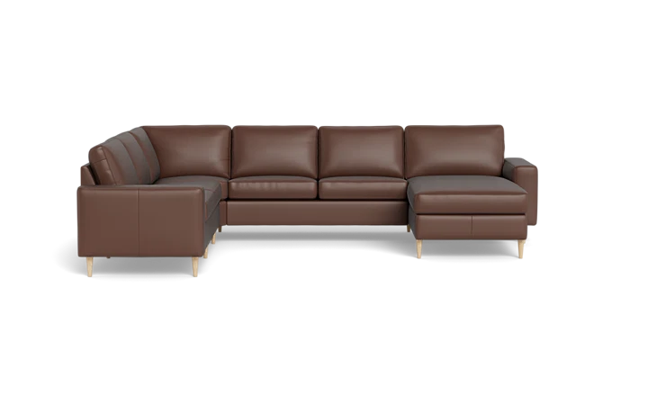 Symfoni 2019 hjørnesofa med chaiselong - Sort - L:347 cm