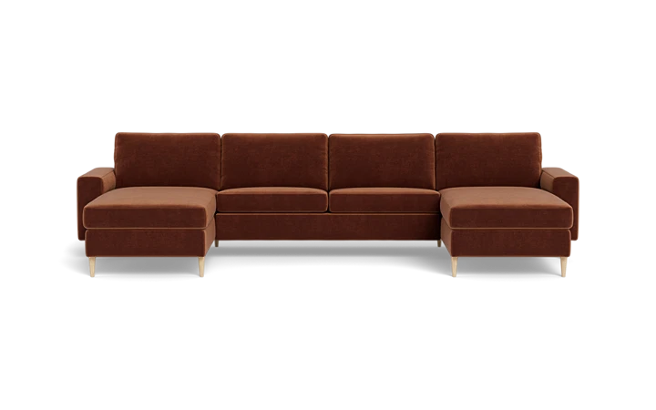 Symfoni 2019 sofa med chaiselonger - L:398 cm