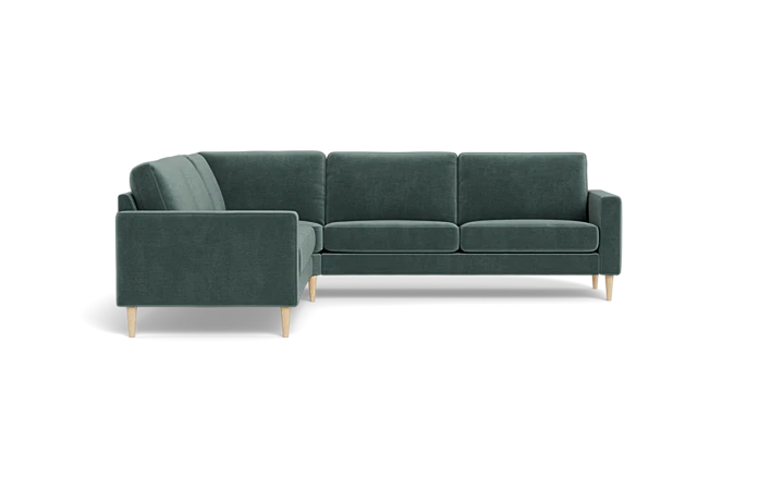 Symfoni 2018 hjørnesofa - Grøn - L:242 cm