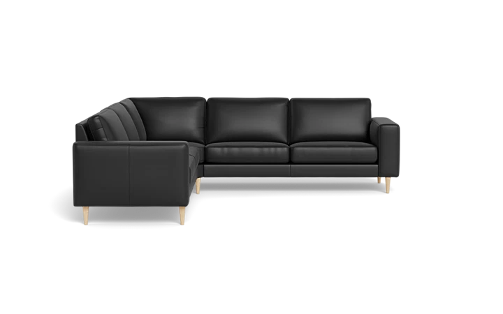 Symfoni 2018 hjørnesofa - Sort - L:249 cm