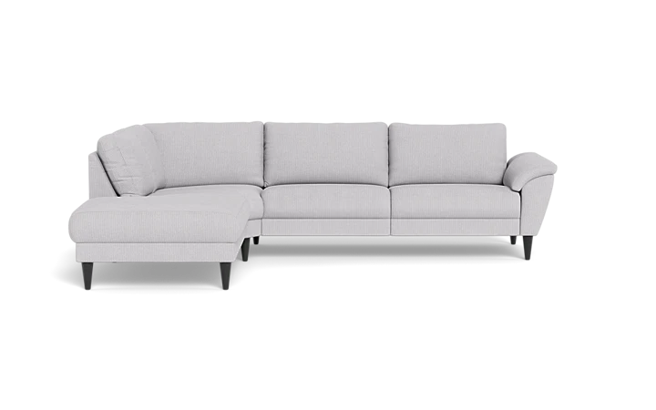 Stamford 2613 sofa med open end - Lysegrå - L:293 cm