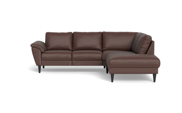 Stamford 2613 sofa med open end - Brun - L:253 cm