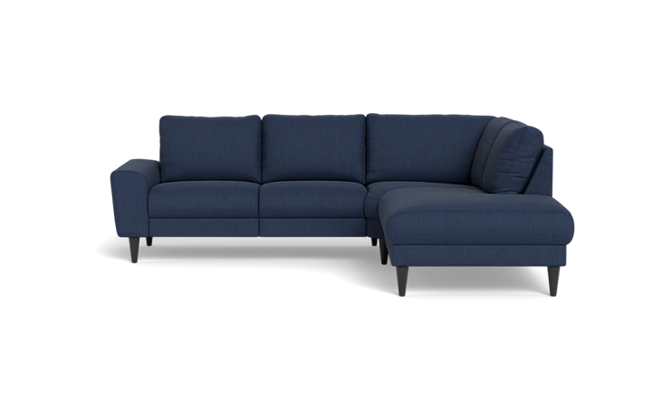 Stamford 2600 sofa med open end - Blå - L:252 cm