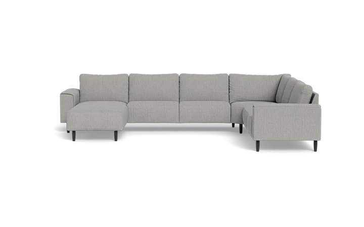 Solution 2701 hjørnesofa med chaiselong - Beige - L:350 cm