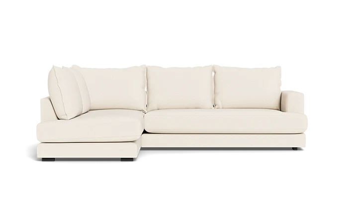 Cozy sofa med open end - Hvid - L:276 cm