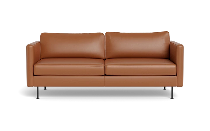 Houston 2,5 pers. sofa - Cognac - L:194 cm
