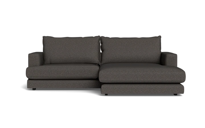 Cozy sofa med XL chaiselong - Antracit - L:254 cm