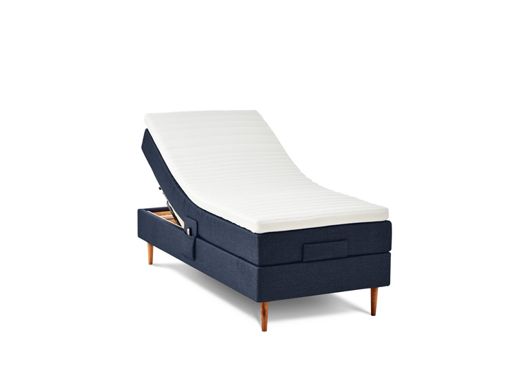 ZensiZone Classic elevationsseng 80x200 inkl. topmadras - Blå