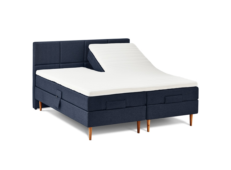 ZensiZone Classic elevationsseng 160x200 inkl. topmadras - Blå