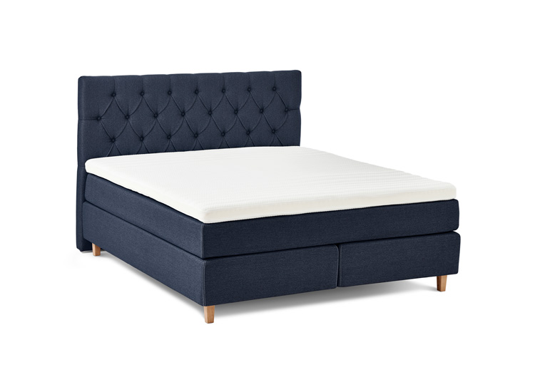 ZensiZone Basic kontinentalseng 180x210 inkl. topmadras - Antracit