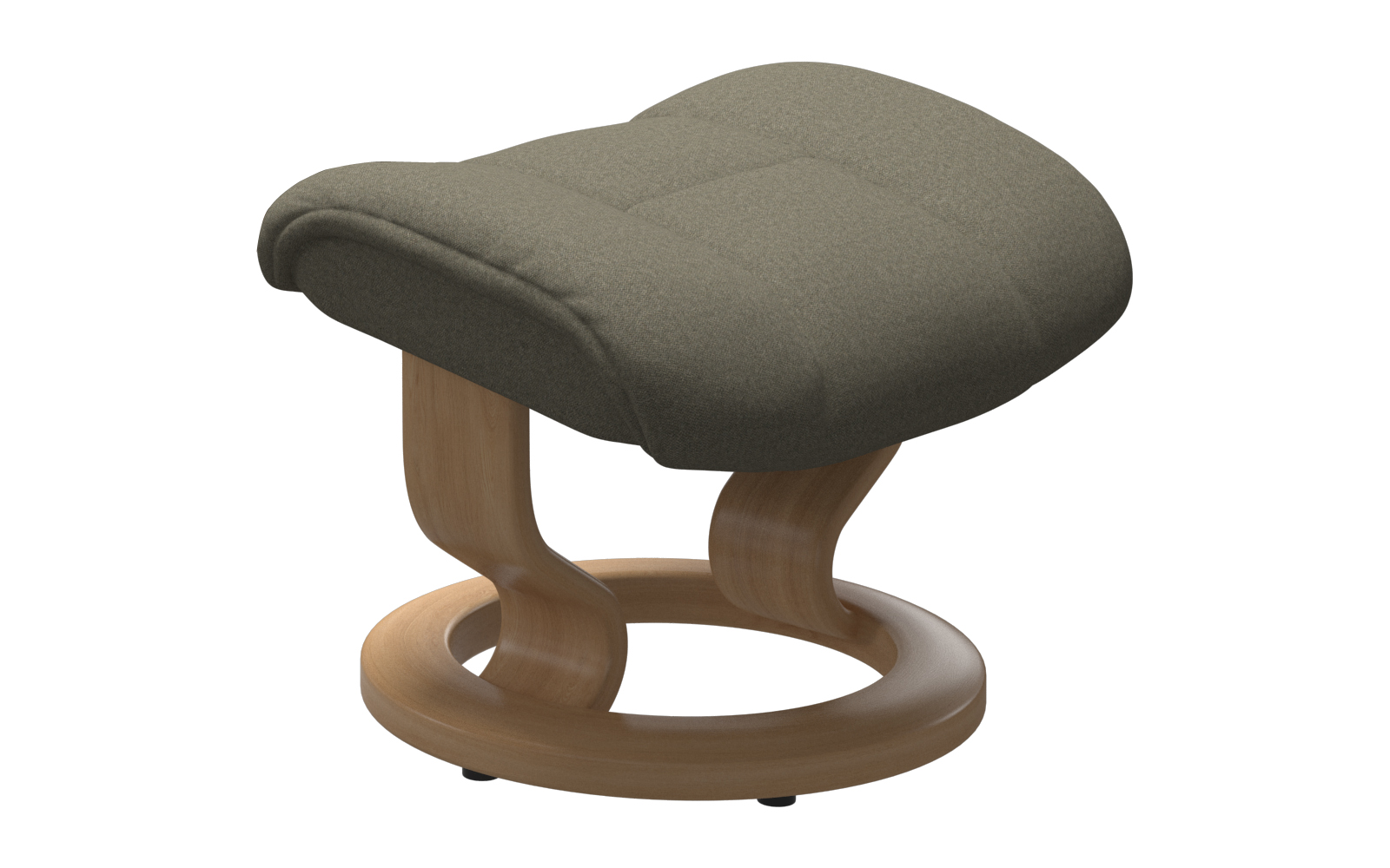 Stressless Ruby fodskammel med Classic stel - Grøn