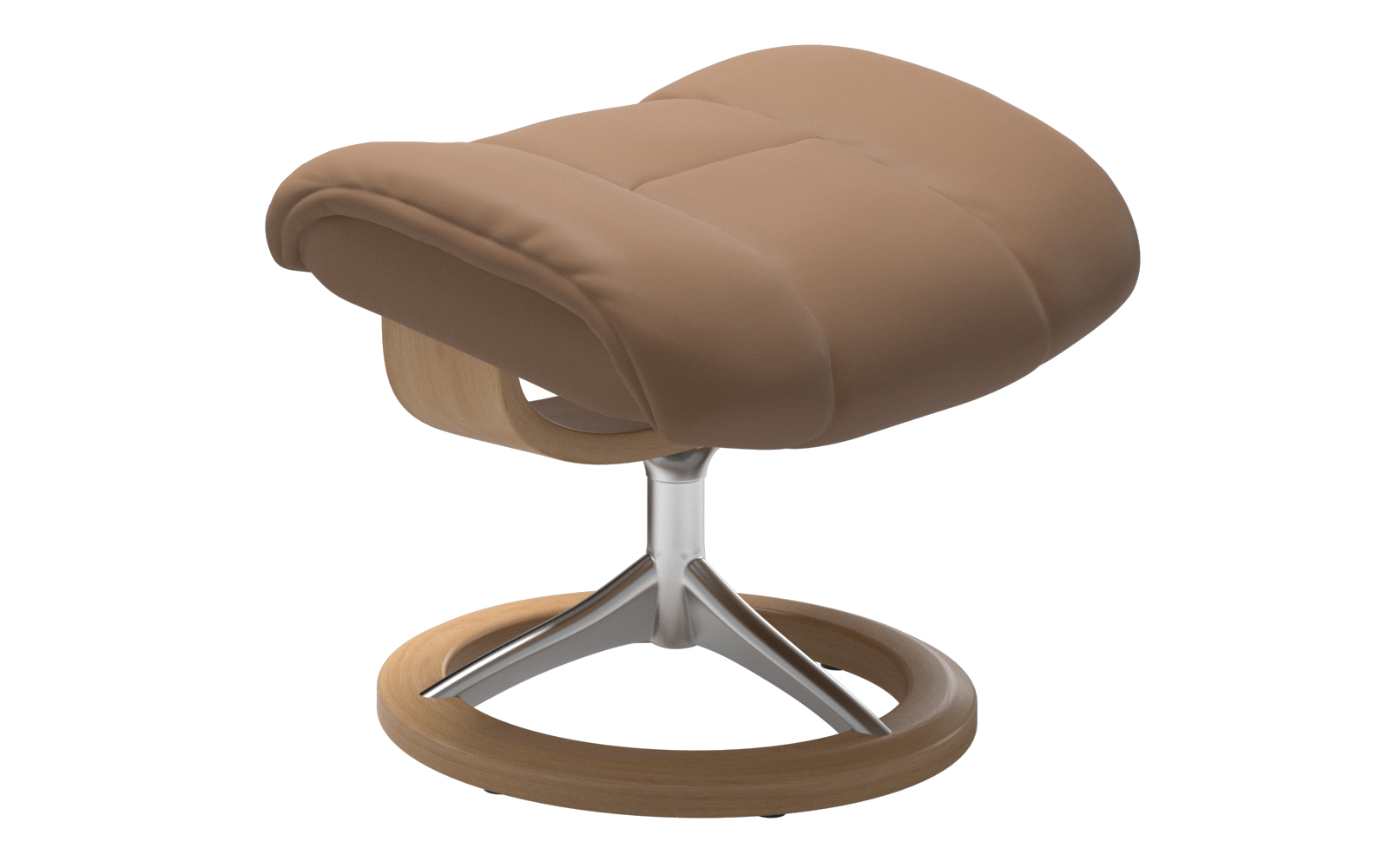 Stressless Ruby fodskammel med Signature stel - Beige
