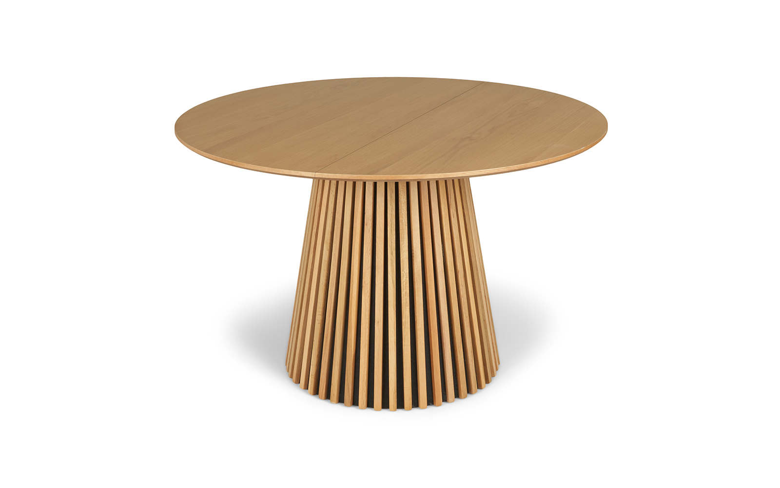 Plaisir rundt spisebord Ø120 - Eg - Egefiner (75 cm.)