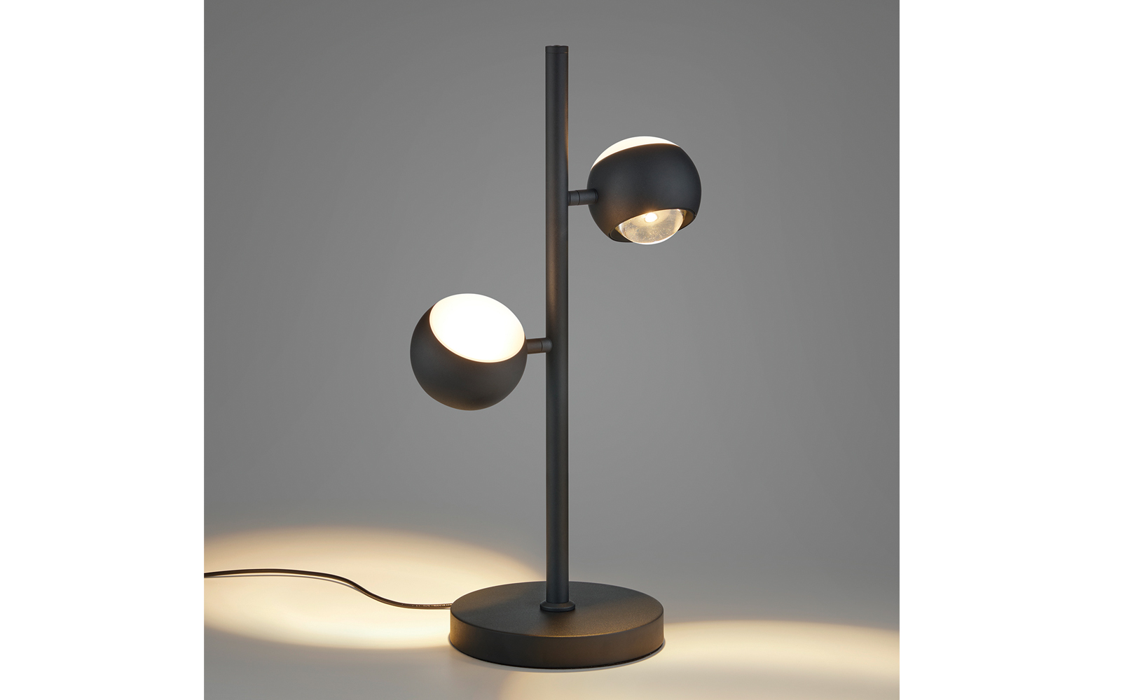 Musterring Cannon bordlampe - sort