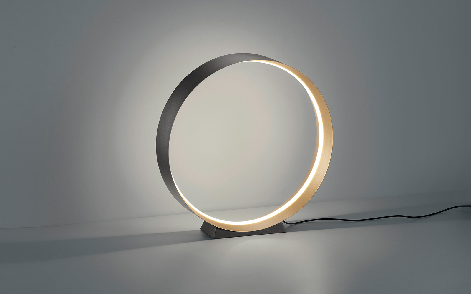 Musterring Loop gulvlampe - sort