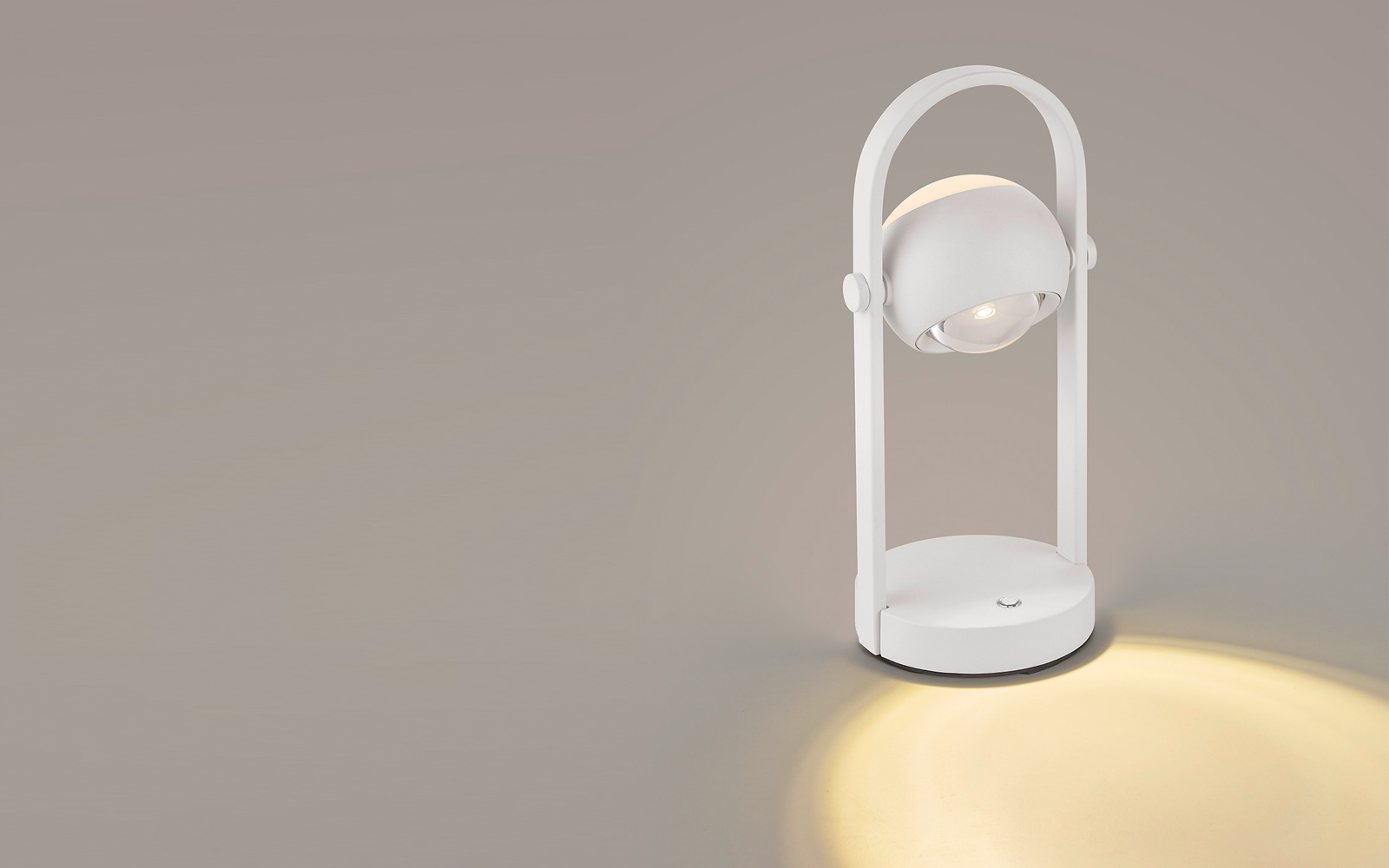 Musterring Cannon recharge bordlampe - Sort