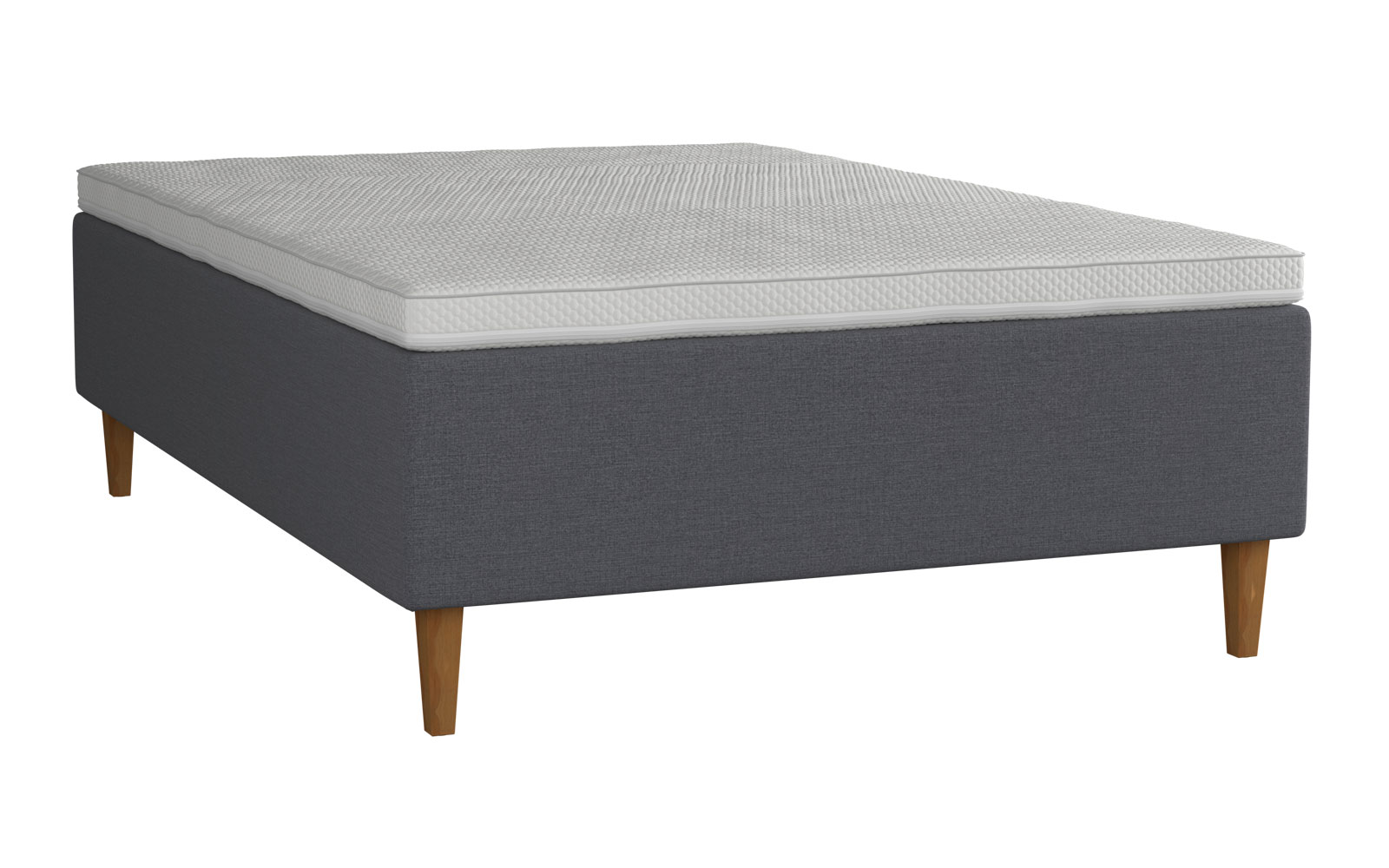 Amour Duo Comfort boxmadras 120x200 inkl. topmadras - Blå