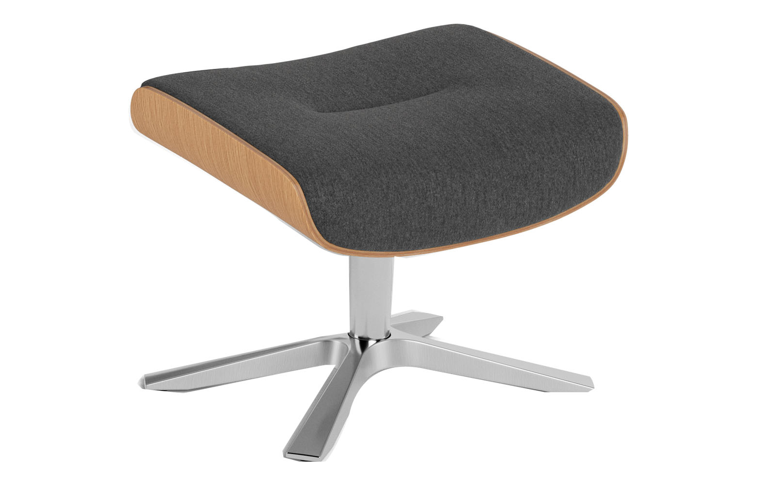 Conform Air Quattro skammel - Mørkegrå