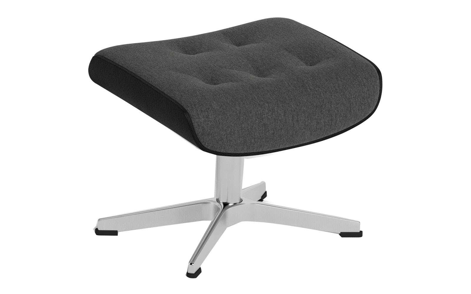 Conform Air Button skammel - Mørkegrå